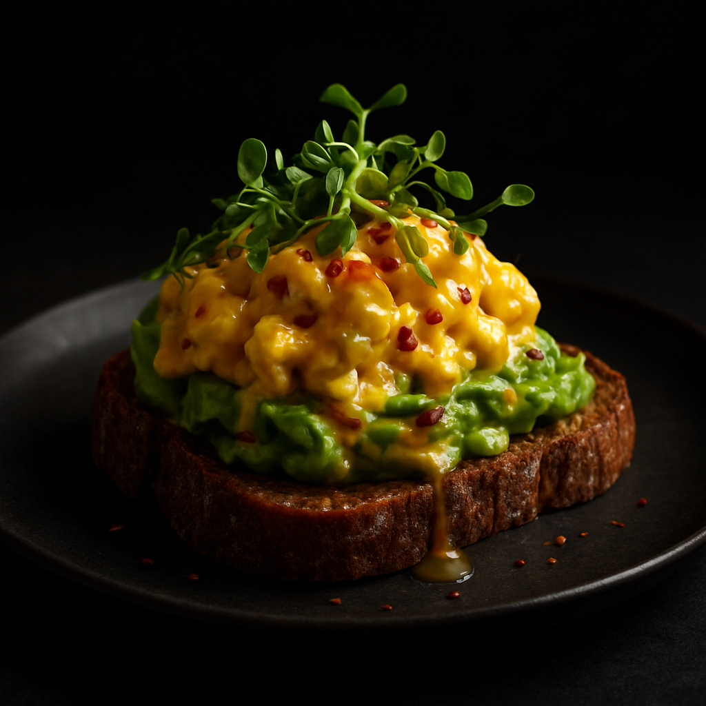 Avocado Street Corn Toast